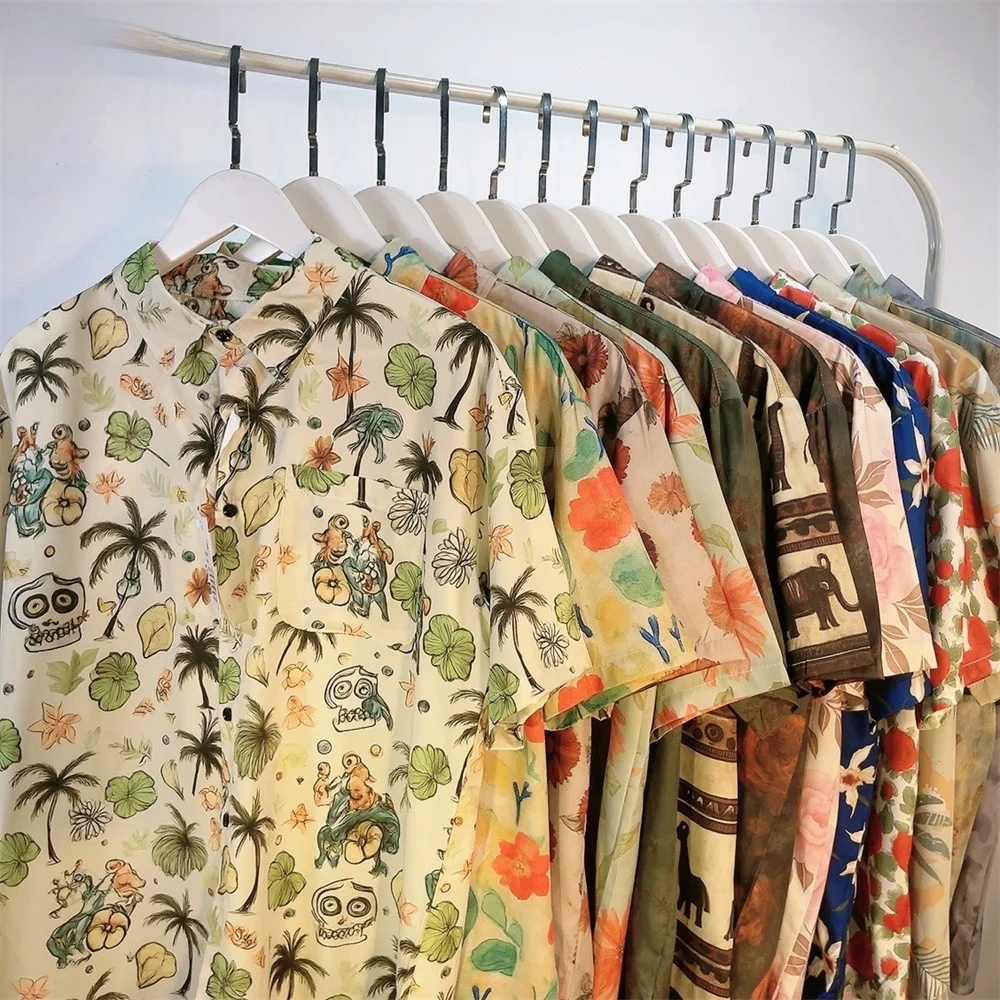 2026 New Vintage Hawaiian Flower irt ort Sve Beach Vaion Aosphere Youth ular Loose Fit Polyester Fiber irt
2026 New Vintage Hawaiian Flower irt ort Sve Beach Vaion Aosphere Youth ular Loose Fit Polyester Fiber irt