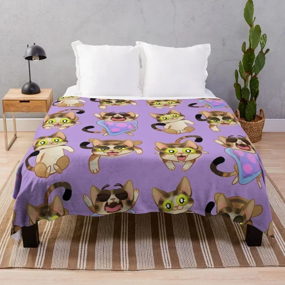 Gilbert the kitten pattern! 3 Throw Blanket Summer Cool Breathable Blanket for Sleeping
Gilbert the kitten pattern! 3 Throw Blanket Summer Cool Breathable Blanket for Sleeping