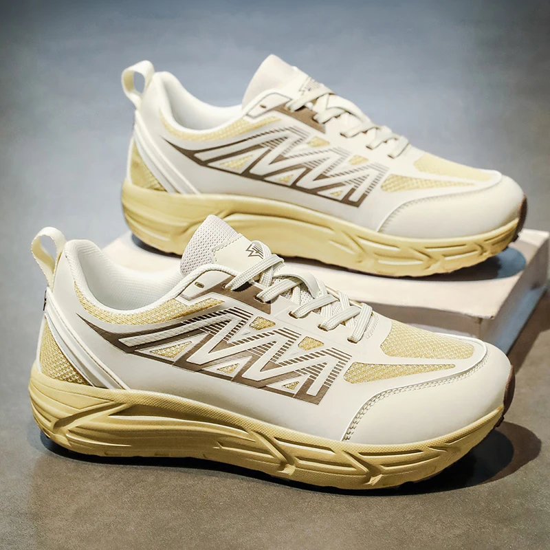 Men's Lightweight Running Shoes Anti Slip Cushioning Breathable Mesh Sneakers for Jogging Gym Fitness Training Walking
Men's Lightweight Running Shoes Anti Slip Cushioning Breathable Mesh Sneakers for Jogging Gym Fitness Training Walking