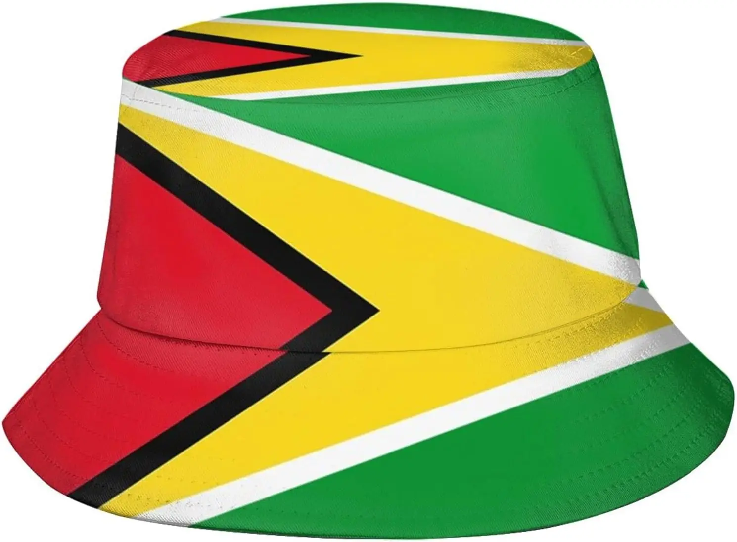 Cute Guyana Flag Print Bucket Hat Summer Travel Fisherman Cap Packable Outdoor Guyanese Cap for Women Men Teens
Cute Guyana Flag Print Bucket Hat Summer Travel Fisherman Cap Packable Outdoor Guyanese Cap for Women Men Teens