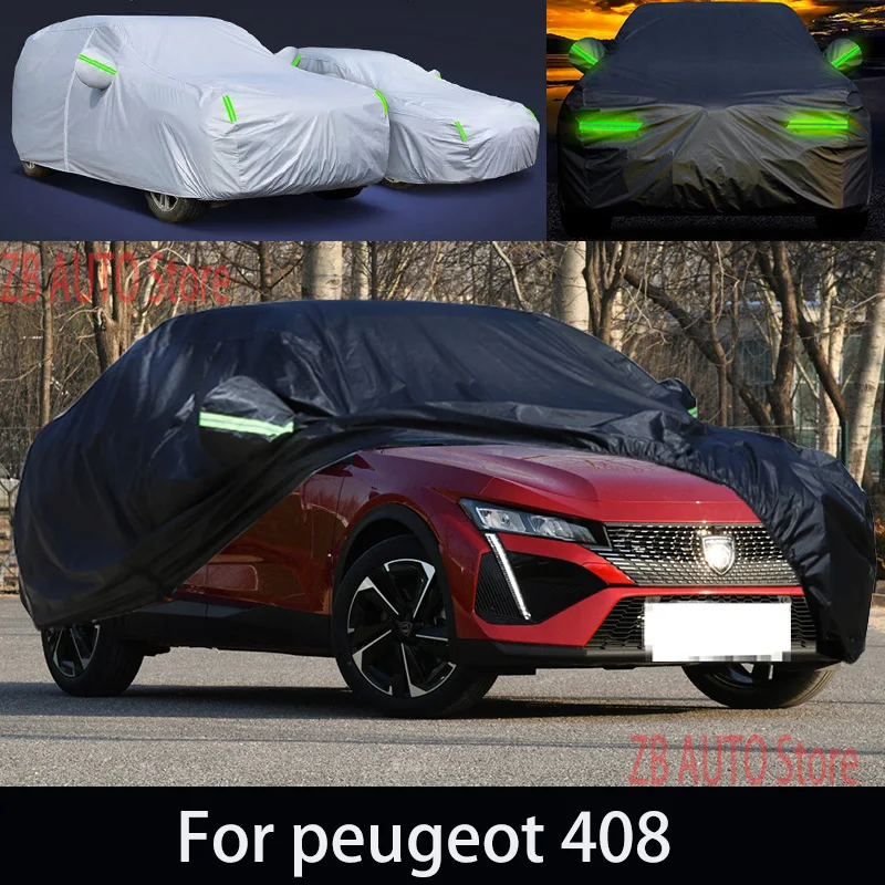 For peugeot 408 Outdoor Protection Full Car Covers Snow Cover Sunshade Waterproof Dustproof Exterior Car accessories
For peugeot 408 Outdoor Protection Full Car Covers Snow Cover Sunshade Waterproof Dustproof Exterior Car accessories