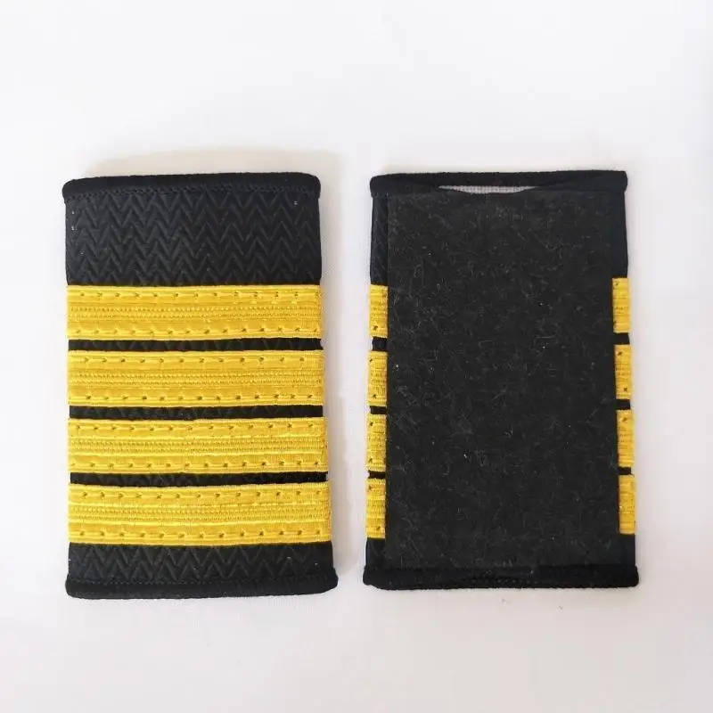 652F 1Set Captain Epaulets Uniform Epaulet with Bars for Pilot Captains Cosplay Costume Accessories Shoulder Epaulets
652F 1Set Captain Epaulets Uniform Epaulet with Bars for Pilot Captains Cosplay Costume Accessories Shoulder Epaulets
