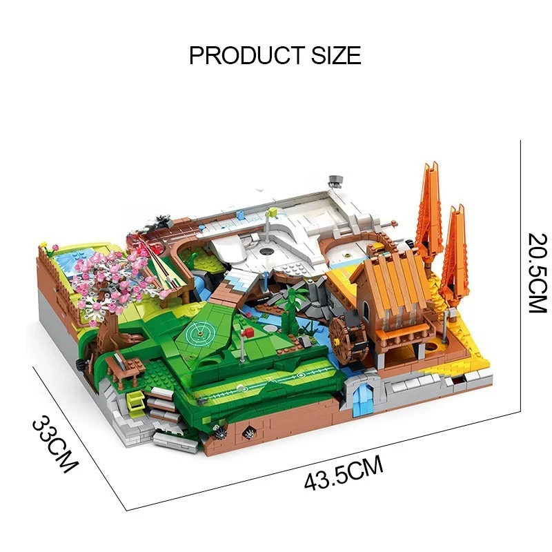 3022 шт. новый MOC 86017 Golf Resort Course модульные строительные блоки кирпичи развивающая игрушка-головоломка рождественские подарки для ребенка
3022 шт. новый MOC 86017 Golf Resort Course модульные строительные блоки кирпичи развивающая игрушка-головоломка рождественские подарки для ребенка