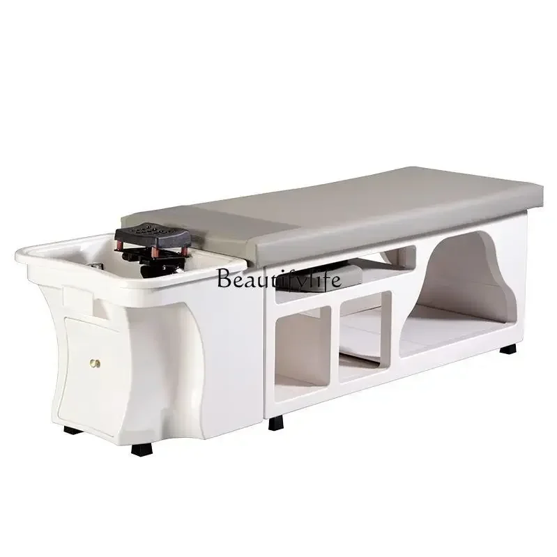 Water Storage Head Massage Hair Shop Special Water Circulation Fumigation with Water Tank Massage Couch
Water Storage Head Massage Hair Shop Special Water Circulation Fumigation with Water Tank Massage Couch