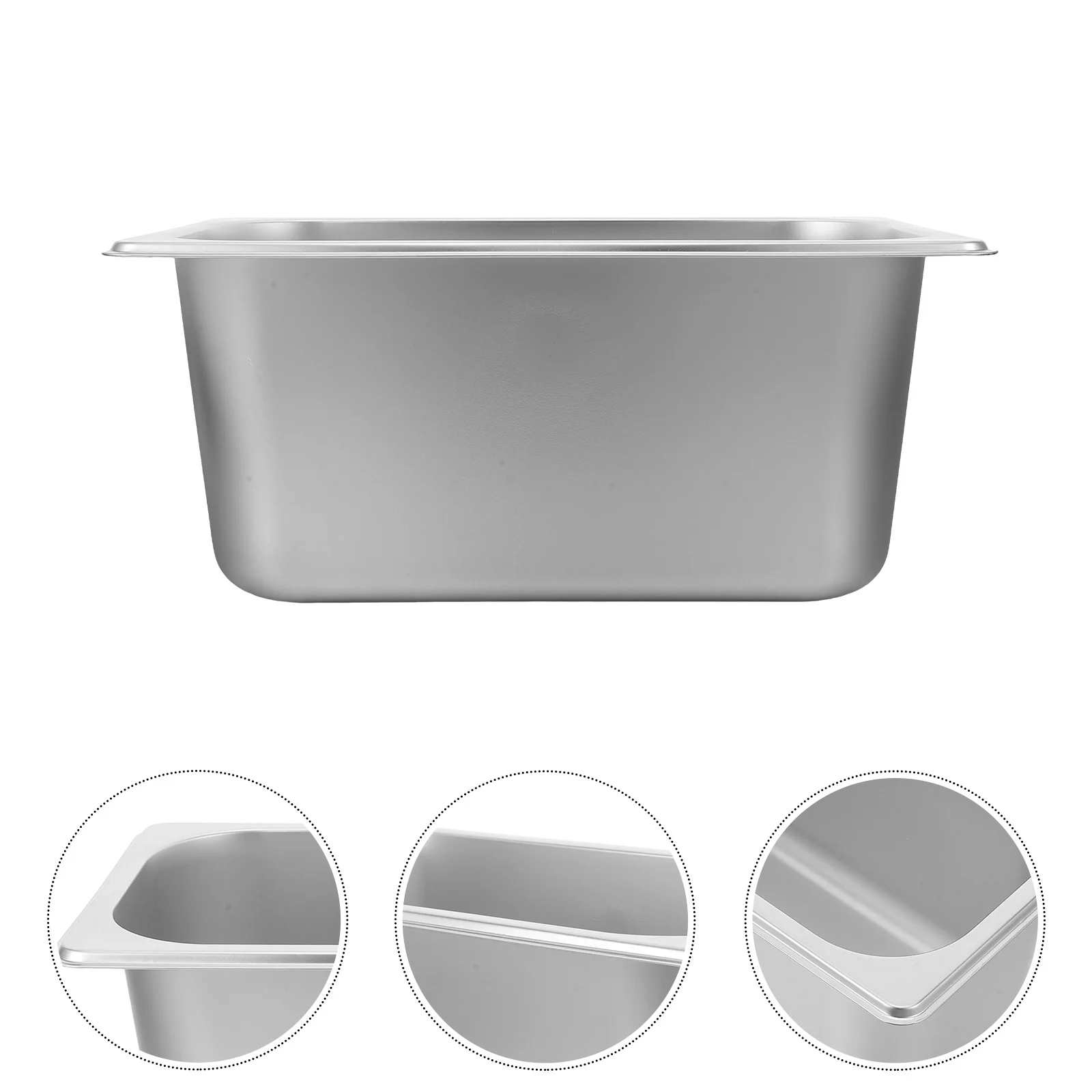 3pcs Stainless Steel Steam Hotel Pan 6'' Deep Reusable Anti-Jamming Buffet Tray For Catering Restaurant Warming Pans Chafing
3pcs Stainless Steel Steam Hotel Pan 6'' Deep Reusable Anti-Jamming Buffet Tray For Catering Restaurant Warming Pans Chafing