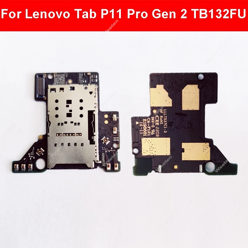 Слот для SIM-карты для Lenovo Tab P11 Pro Gen 2 TB132FU, гнездо для Sim-карты, маленькая плата, запасные части для ремонта
Слот для SIM-карты для Lenovo Tab P11 Pro Gen 2 TB132FU, гнездо для Sim-карты, маленькая плата, запасные части для ремонта
