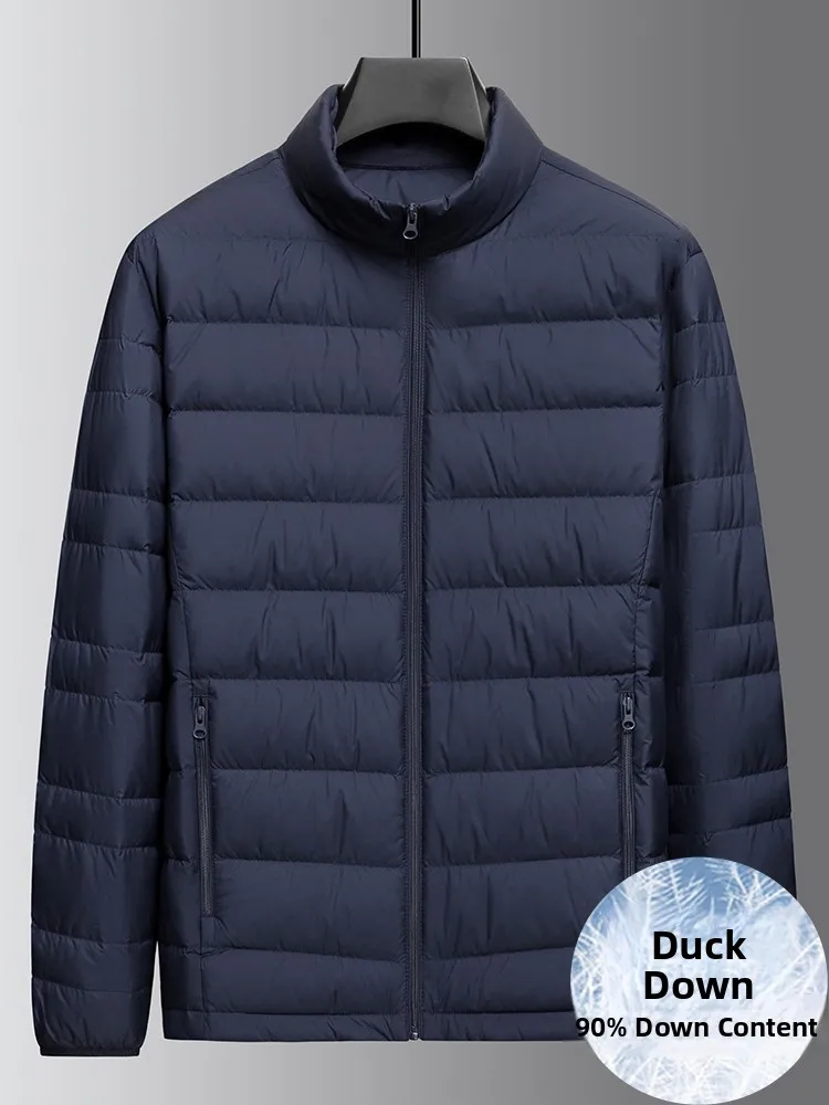 Men's Lightweight Padded Jaet Stand Collar Loose Fit Casual Sle Du down Winter Coat Warmth Breathable Outdoor Sportswear
Men's Lightweight Padded Jaet Stand Collar Loose Fit Casual Sle Du down Winter Coat Warmth Breathable Outdoor Sportswear