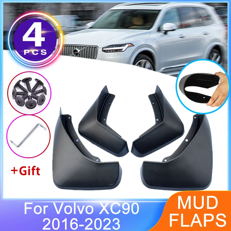 Брызговики для Volvo XC90 2016 ~ 2023 Брызговики Fender Wheel Protector Новые обновленные передние и задние брызговики Автомобильные аксессуары
Брызговики для Volvo XC90 2016 ~ 2023 Брызговики Fender Wheel Protector Новые обновленные передние и задние брызговики Автомобильные аксессуары