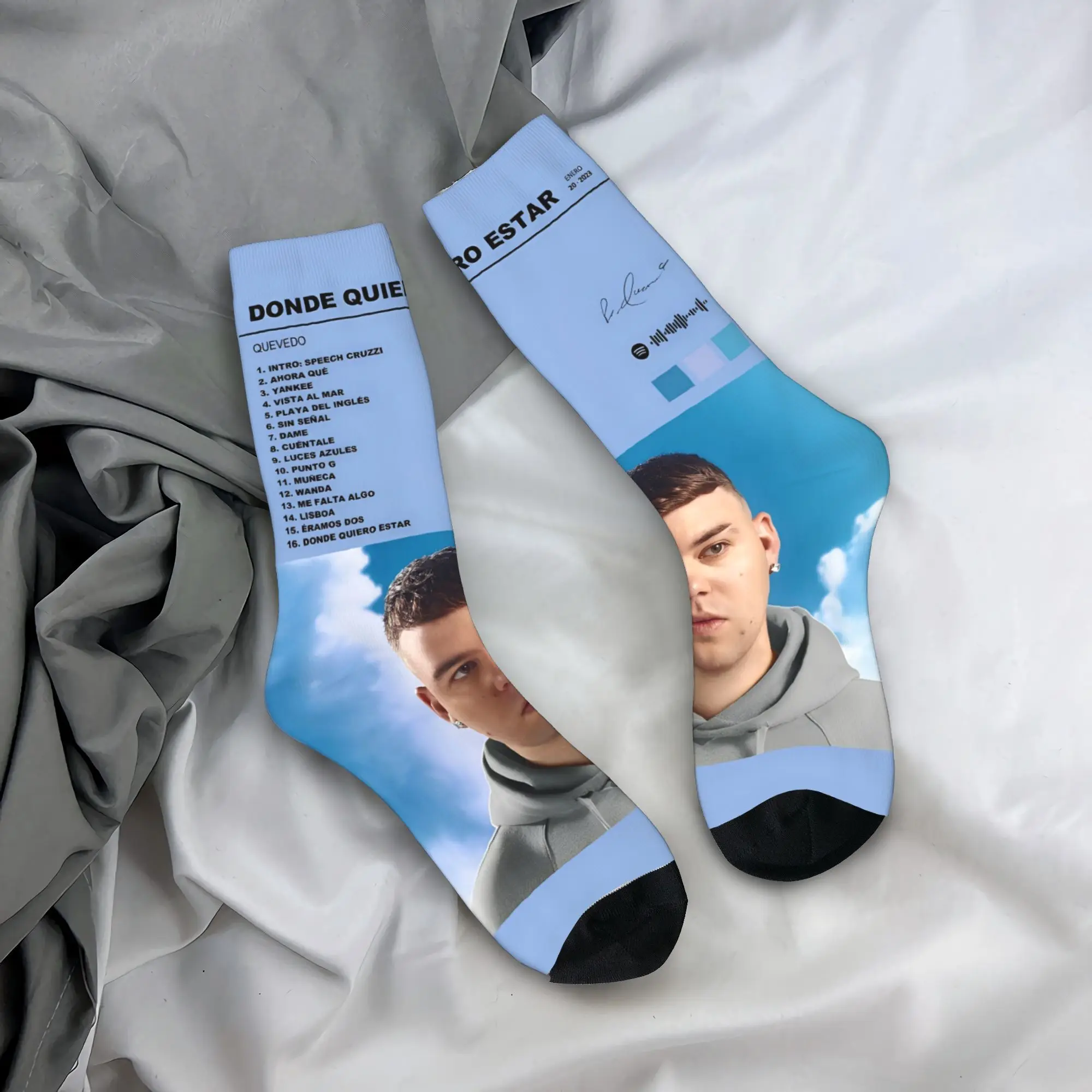 QUEVEDO Tour 2025 Stockings Men Socks Quality Elegant Socks Autumn Climbing Anti-Slip Printed Socks Gift
QUEVEDO Tour 2025 Stockings Men Socks Quality Elegant Socks Autumn Climbing Anti-Slip Printed Socks Gift