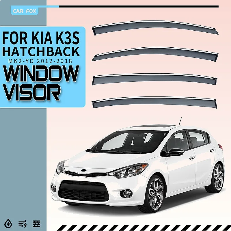 For KIA K3 Sedan Hatchback Car Window Visor Rain Sun Shade Awning Windshield Side Deflector Auto Accessories
For KIA K3 Sedan Hatchback Car Window Visor Rain Sun Shade Awning Windshield Side Deflector Auto Accessories
