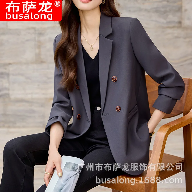 2025New Stylish Fashion Suit Casual Women's Long Sleeve Professional Blazer Formal Women's Single Jacket Workwear1932
2025New Stylish Fashion Suit Casual Women's Long Sleeve Professional Blazer Formal Women's Single Jacket Workwear1932