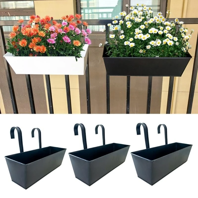 92MF Railing Flanter Box для цветов и трав держателя растений для заборов или балконов
92MF Railing Flanter Box для цветов и трав держателя растений для заборов или балконов