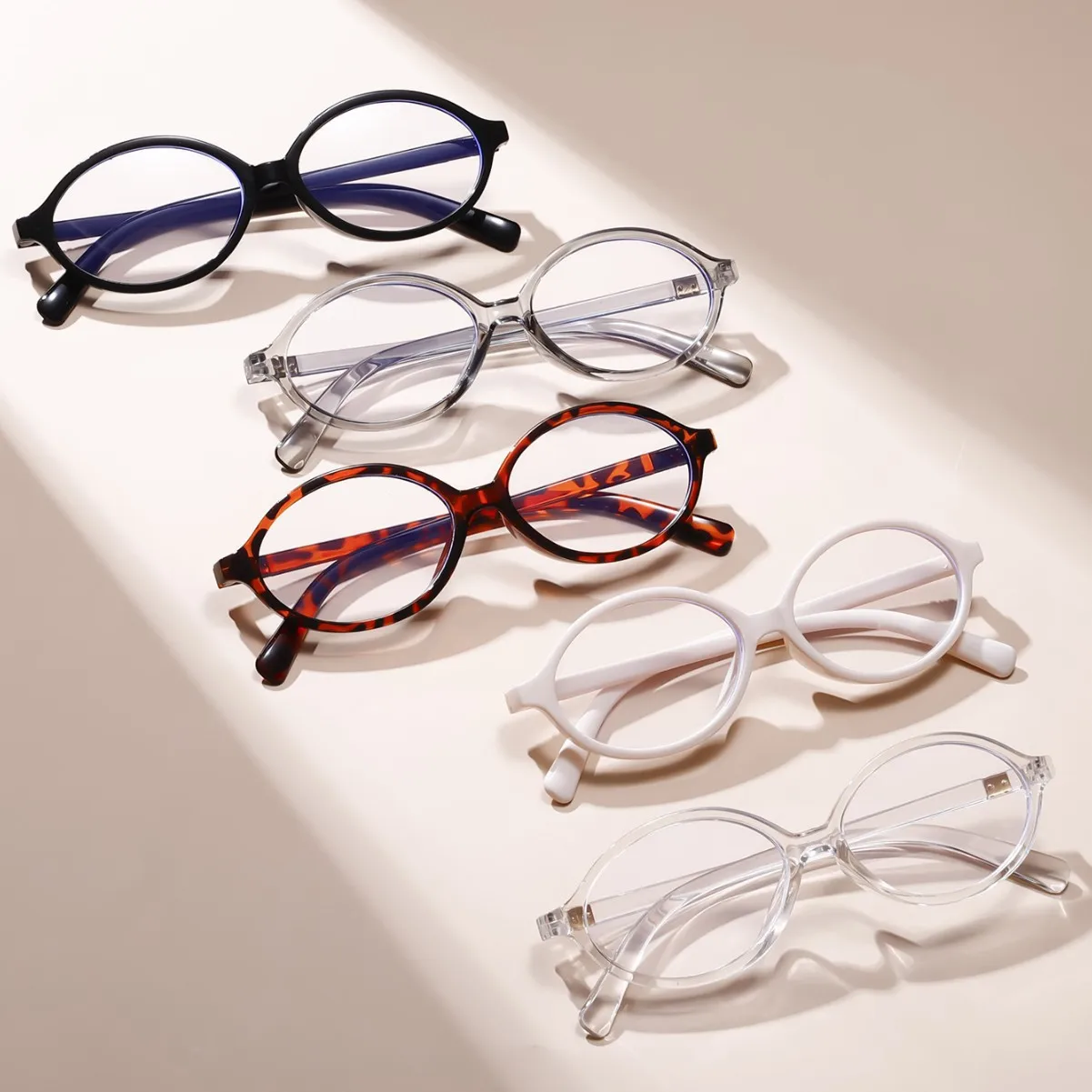 Y2K Oval Anti Blue Light Blocking Glasses Women's Clear Anti Radiation Filter Glasses Anti Radiation Eyeglass
Y2K Oval Anti Blue Light Blocking Glasses Women's Clear Anti Radiation Filter Glasses Anti Radiation Eyeglass