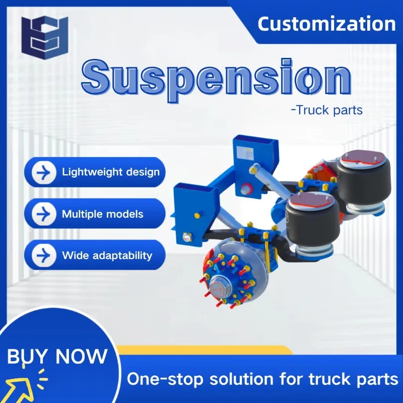Shock-Absorbing Air Suspension System for Heavy Trucks, Adjustable Height OEM Replacement Suspension Parts for Freight Vehicles
Shock-Absorbing Air Suspension System for Heavy Trucks, Adjustable Height OEM Replacement Suspension Parts for Freight Vehicles