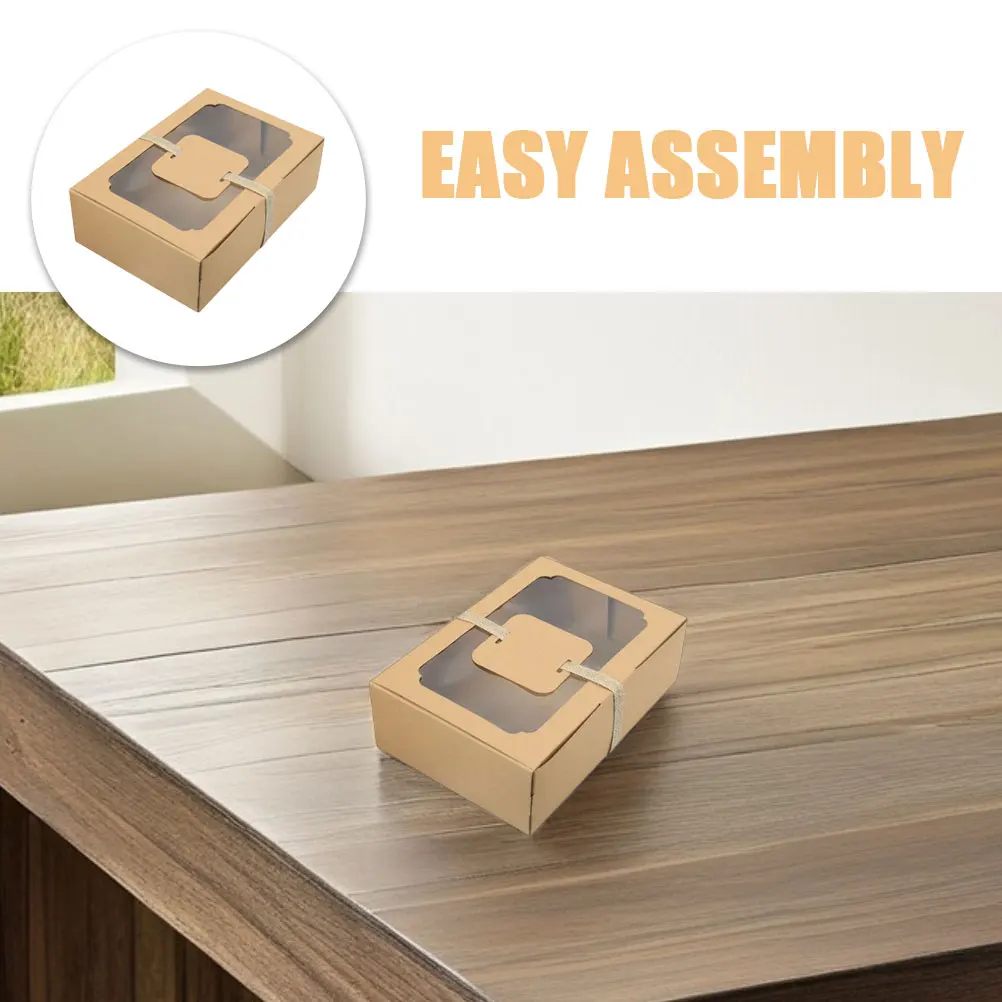 Biscuit Box Cookie Present Boxes Candy Bakery Treat for Packaging Chocolate Light Brown Storage Case
Biscuit Box Cookie Present Boxes Candy Bakery Treat for Packaging Chocolate Light Brown Storage Case