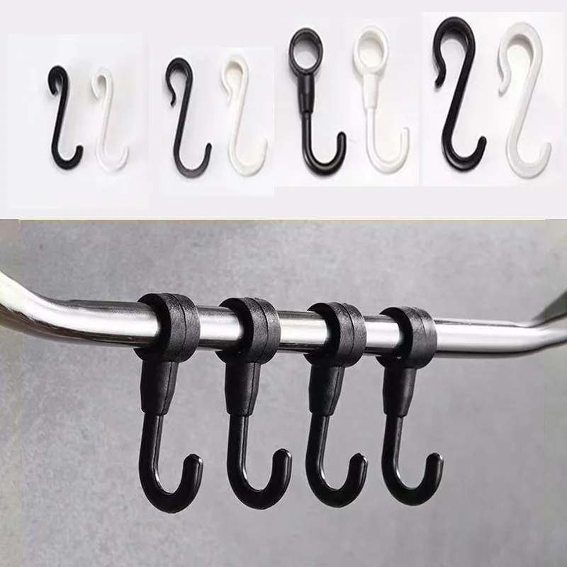 10PCS Plastic Snap-on Hooks, Multi-Purpose S Hooks& Round Tube Hooks for Hanging Clothes, Hats, Cups, Keys, Microwave Rack,
10PCS Plastic Snap-on Hooks, Multi-Purpose S Hooks& Round Tube Hooks for Hanging Clothes, Hats, Cups, Keys, Microwave Rack,