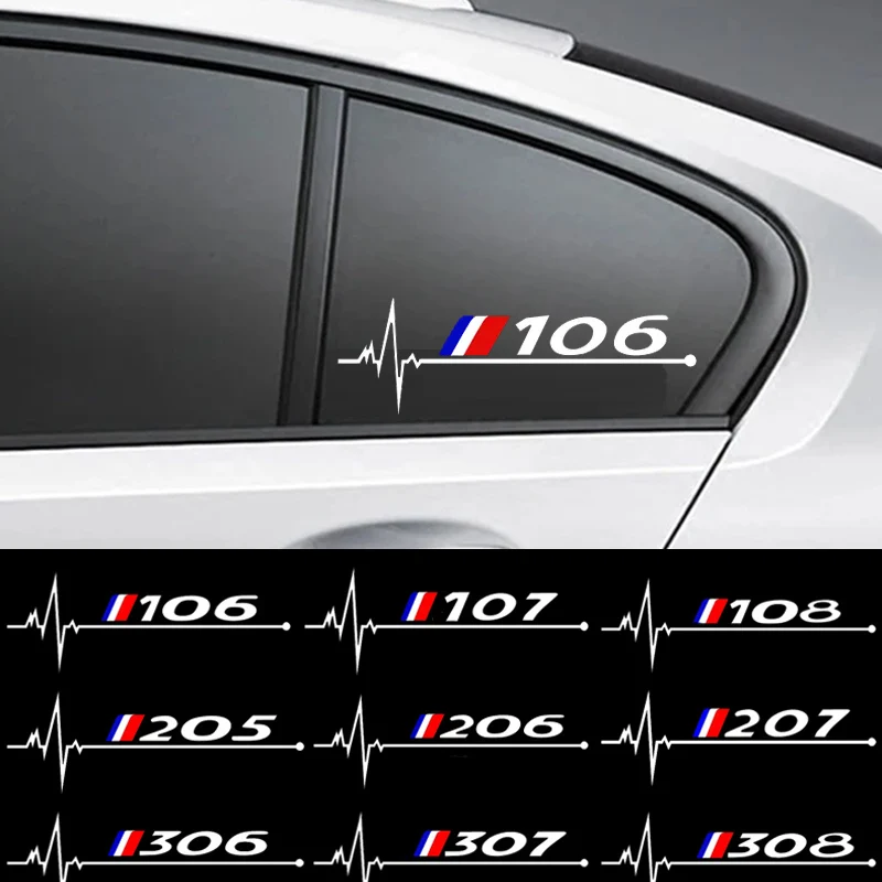 2Pcs Car Windows Sticker For Peugeot 3008 5008 2008 106 107 108 205 206 207 208 RCZ 306 307 308 508 406 407 408 4007
2Pcs Car Windows Sticker For Peugeot 3008 5008 2008 106 107 108 205 206 207 208 RCZ 306 307 308 508 406 407 408 4007