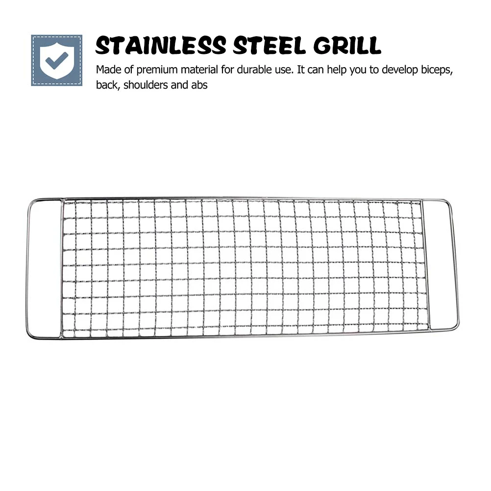Fire Cooking Rack Stainless Steel Grill Cooling Baking BBQ Net Grilling 304 Pans Grid
Fire Cooking Rack Stainless Steel Grill Cooling Baking BBQ Net Grilling 304 Pans Grid