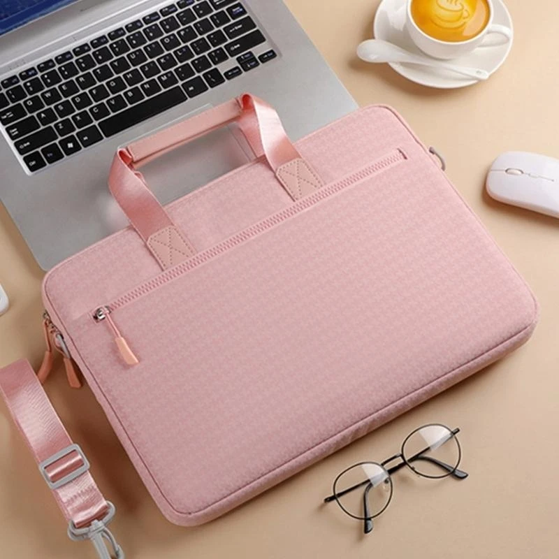 G5AE Stylish Laptop Case Water Resistant Oxford Fabric Sleeve for 14/15.6 inch Notebook Houndstooth Pattern Storage Bag
G5AE Stylish Laptop Case Water Resistant Oxford Fabric Sleeve for 14/15.6 inch Notebook Houndstooth Pattern Storage Bag