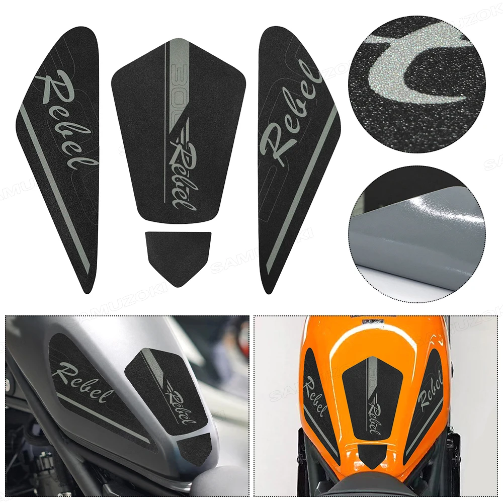 For Honda REBEL500 REBEL300 REBEL CMX 500 CM500 CM300 3D Motorcycle Fuel Tank Pad Sticker Anti-skid protection sticker Decals
For Honda REBEL500 REBEL300 REBEL CMX 500 CM500 CM300 3D Motorcycle Fuel Tank Pad Sticker Anti-skid protection sticker Decals