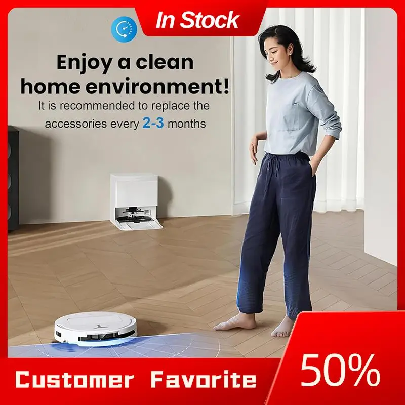 AT03 Top 24 Pcs Replacement Parts For Ecovacs Deebot T50 Max Pro Omni/T50 Pro Omni/T50 Max/T50 Pro/T50 Omni Robot Vacuum
AT03 Top 24 Pcs Replacement Parts For Ecovacs Deebot T50 Max Pro Omni/T50 Pro Omni/T50 Max/T50 Pro/T50 Omni Robot Vacuum