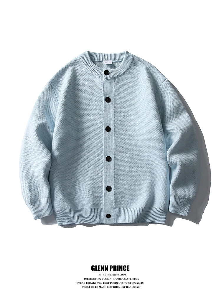 Korean Sle Lazy Pure Color Men's Knitwear Cardigan Autumn Winter Casual Loose Fit High End Sensation Versatile Long Sve ...
Korean Sle Lazy Pure Color Men's Knitwear Cardigan Autumn Winter Casual Loose Fit High End Sensation Versatile Long Sve ...