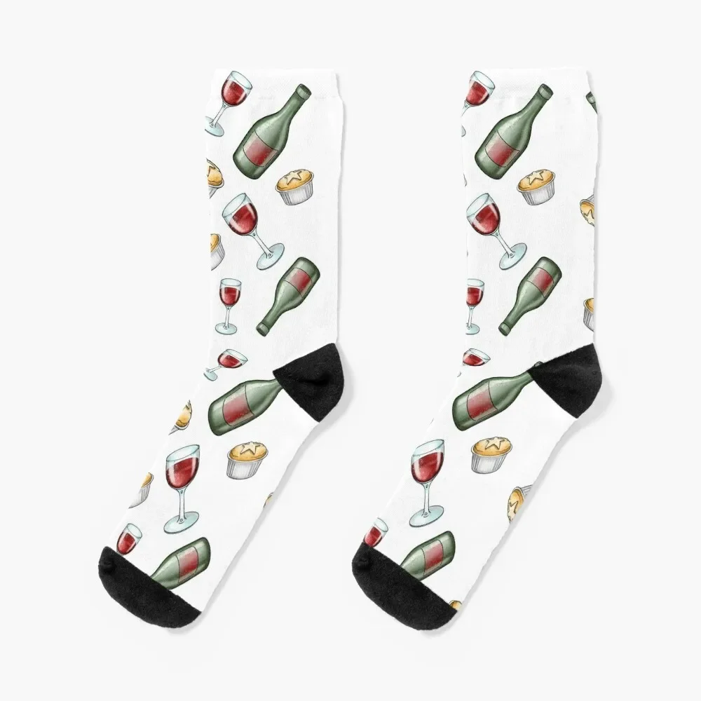 Mince pies and red wine! Socks christmas gifts Sports christmas gift Socks Female Men's
Mince pies and red wine! Socks christmas gifts Sports christmas gift Socks Female Men's
