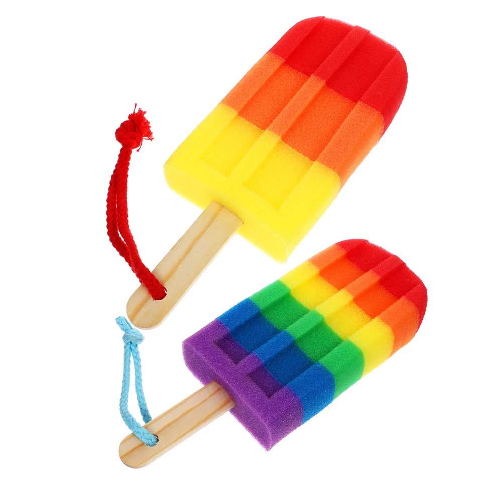 2pcs Highdensity Sponge Cleansing Rainbow Shaped Cleansing Toddler Shower Body Face Scrubber Baby Sponges
2pcs Highdensity Sponge Cleansing Rainbow Shaped Cleansing Toddler Shower Body Face Scrubber Baby Sponges