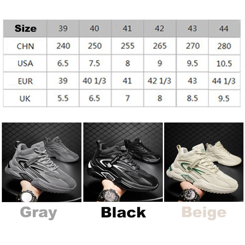 Oulylan Men Fashion Lace Up Sports Shoes Leisure Soft Bottom Sneakers Breathable Mesh Running Shoe Lightweight Non-slip Footwear
Oulylan Men Fashion Lace Up Sports Shoes Leisure Soft Bottom Sneakers Breathable Mesh Running Shoe Lightweight Non-slip Footwear
