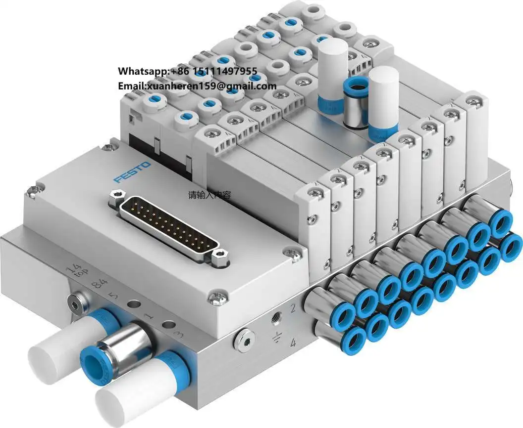 New and Original VTUG VTUG-10-VRPT-B1T-Q10B-UB-QH6SU-16K+TTSC Automatic Festos Valve Terminal Valve Manifold VTUG
New and Original VTUG VTUG-10-VRPT-B1T-Q10B-UB-QH6SU-16K+TTSC Automatic Festos Valve Terminal Valve Manifold VTUG