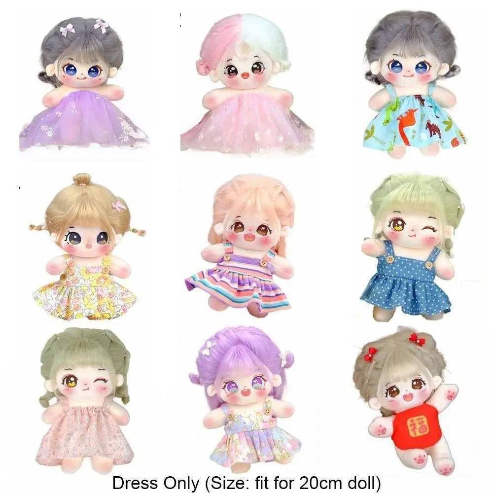Toy Accessories 20cm Cotton Doll Clothes Lolita Multi Color 20CM Doll Sling Dress Clothing Skirt Replacement Mini Princess Dress
Toy Accessories 20cm Cotton Doll Clothes Lolita Multi Color 20CM Doll Sling Dress Clothing Skirt Replacement Mini Princess Dress