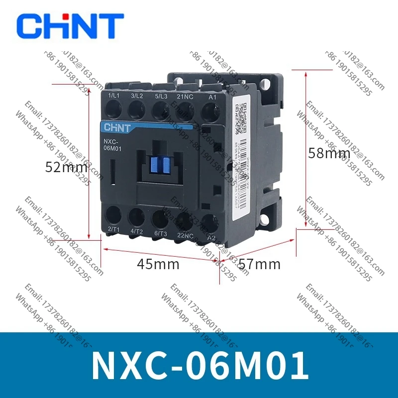 CHINT-Контейктор инноваций , nuevo NXC-06M01, 09M01, reemplaza NC6-0601 0901, 6A, 1NC, AC220V, 24V, 380V,
CHINT-Контейктор инноваций , nuevo NXC-06M01, 09M01, reemplaza NC6-0601 0901, 6A, 1NC, AC220V, 24V, 380V,
