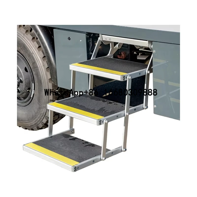 Manual Folding RV Step Aluminum Alloy Camper Motorhome Van Caravan Trailer Truck Fold Steps for Camping Car Load Capacity 200kg
Manual Folding RV Step Aluminum Alloy Camper Motorhome Van Caravan Trailer Truck Fold Steps for Camping Car Load Capacity 200kg