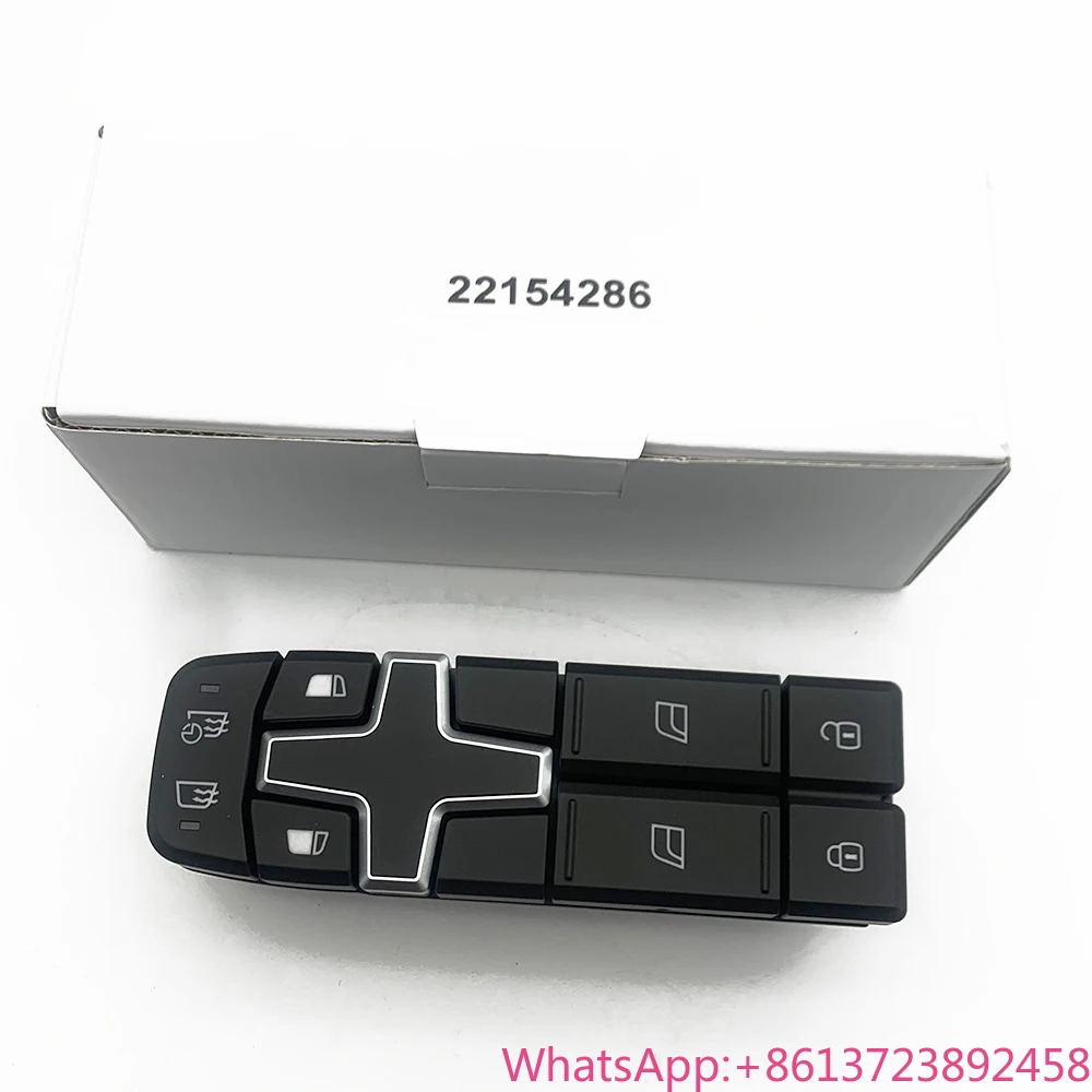 OE: 22154286 21489840 14050579 Truck Electric Power Window Switch For Volvo FH FM Series
OE: 22154286 21489840 14050579 Truck Electric Power Window Switch For Volvo FH FM Series