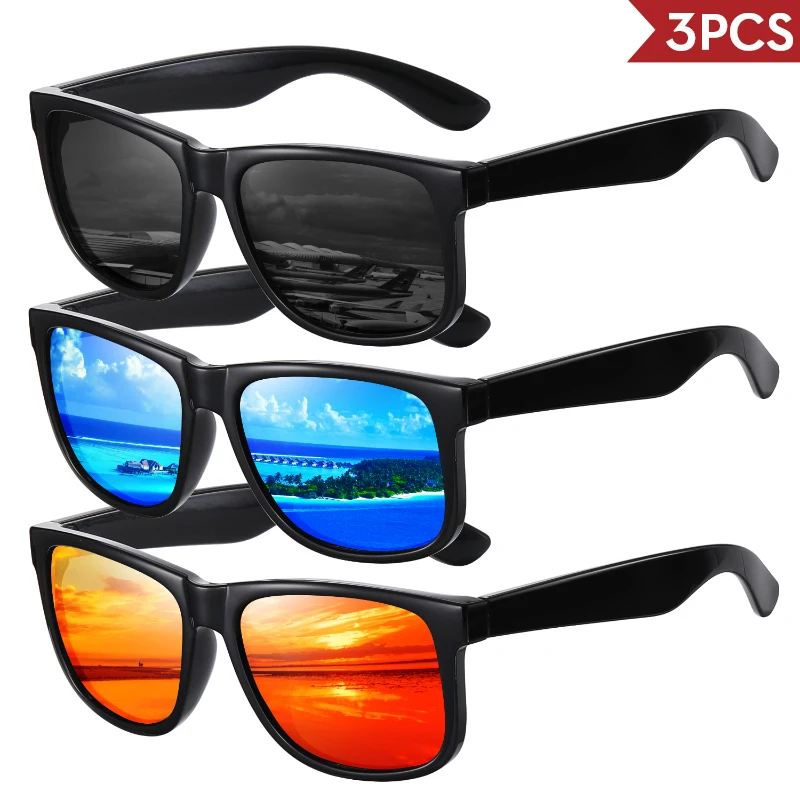 2/3 PCS New Fashion Colorful Casual Polarized Sunglasses Unisex Suitable for Driving, Queuing Vacation, Shooting Props UV400
2/3 PCS New Fashion Colorful Casual Polarized Sunglasses Unisex Suitable for Driving, Queuing Vacation, Shooting Props UV400