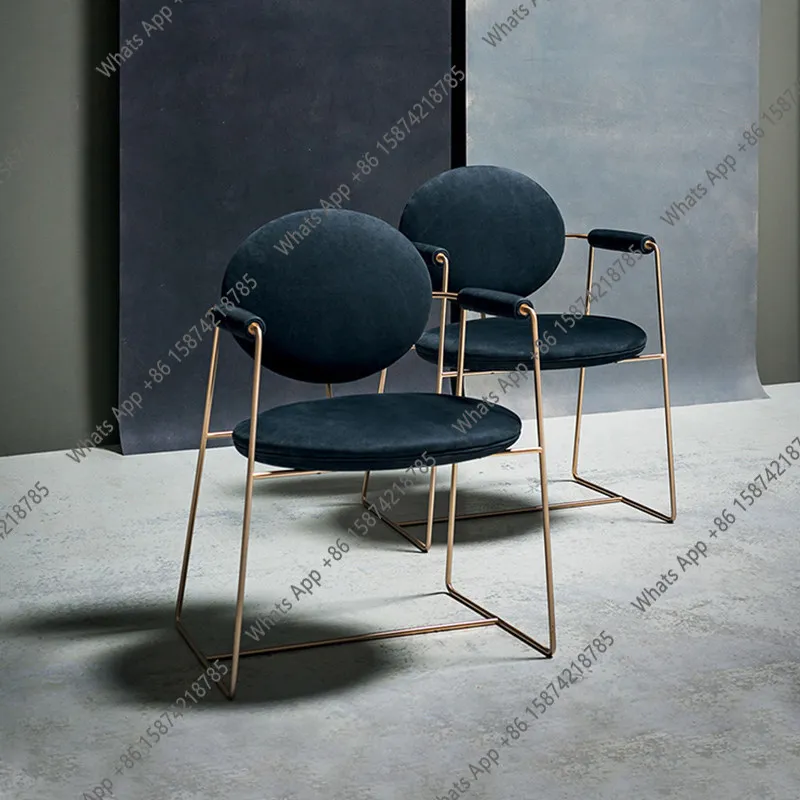 Modern Simple Light Luxury Dining Chair Home Restaurant Back Chair Nordic Metal Stainless Steel Hotel Cafe Leisure Chair
Modern Simple Light Luxury Dining Chair Home Restaurant Back Chair Nordic Metal Stainless Steel Hotel Cafe Leisure Chair