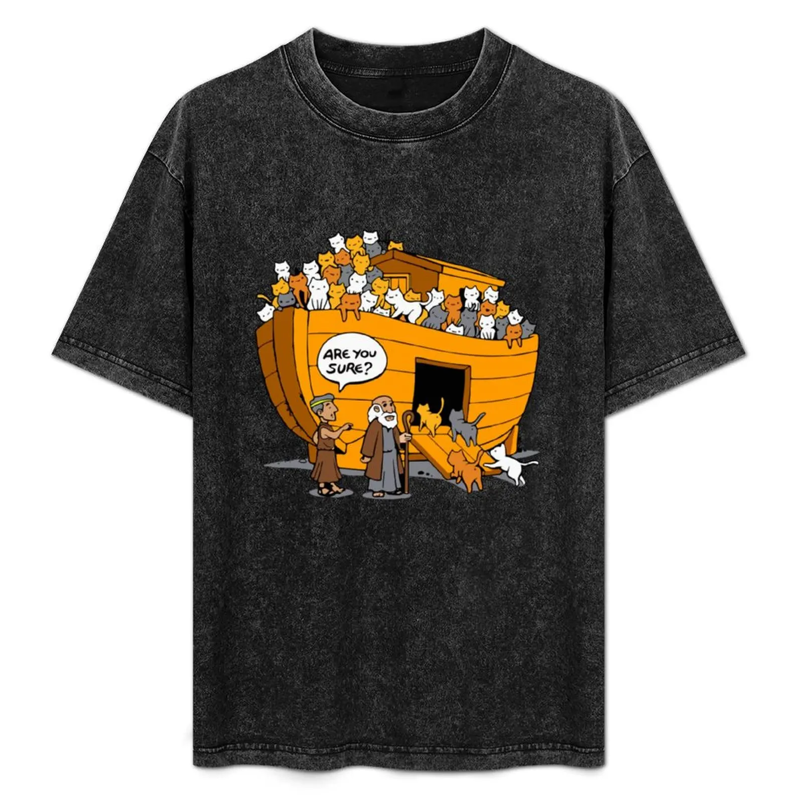 Noah’s Ark Cat Are You Sure Funny House Cats T-Shirt Work Wear Lightweight Tee
Noah’s Ark Cat Are You Sure Funny House Cats T-Shirt Work Wear Lightweight Tee