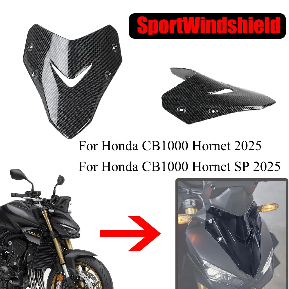 NEW Height Adjustable Windshield Deflector Spoiler Carbon fiber color Wind Screen Protection For Honda CB1000R Hornet SP 2025
NEW Height Adjustable Windshield Deflector Spoiler Carbon fiber color Wind Screen Protection For Honda CB1000R Hornet SP 2025