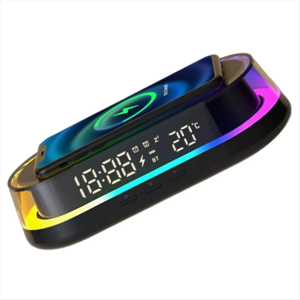 Беспроводное зарядное устройство, прикроватная лампа с регулируемой яркостью, симфоническая лампа, зарядное устройство для настольной лампы с часами для спальни
Беспроводное зарядное устройство, прикроватная лампа с регулируемой яркостью, симфоническая лампа, зарядное устройство для настольной лампы с часами для спальни