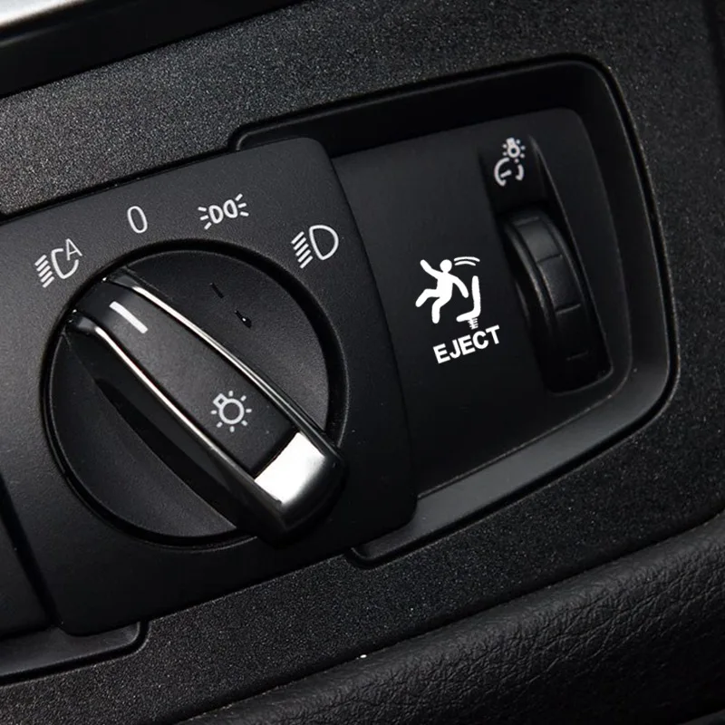 2pcs Funny EJECT Car Interior Sticker, Humorous Car Decal for Dashboard & Control Panel, Creative Auto Interior Decoration
2pcs Funny EJECT Car Interior Sticker, Humorous Car Decal for Dashboard & Control Panel, Creative Auto Interior Decoration