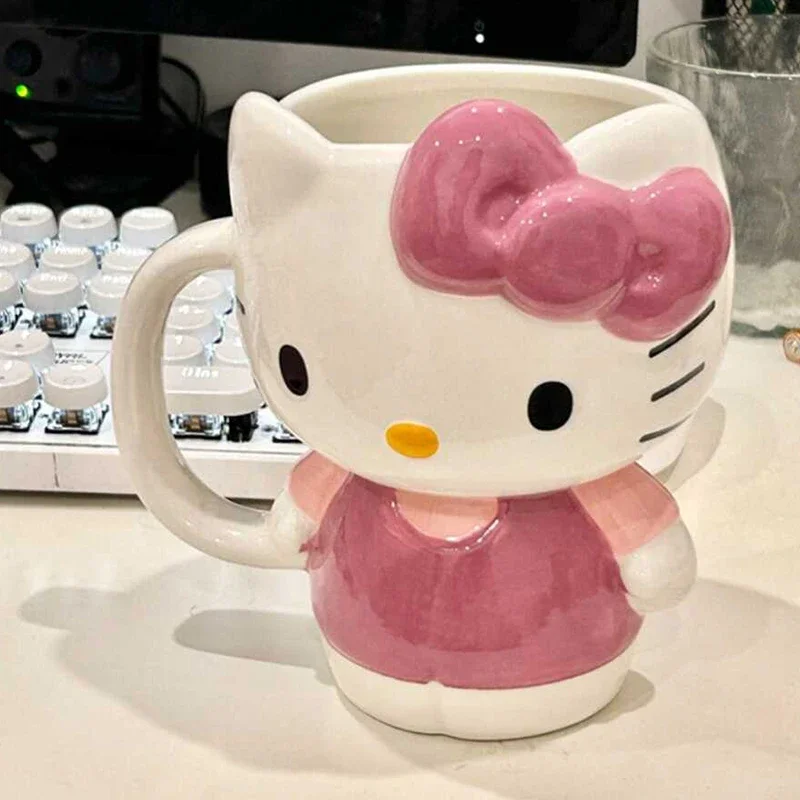 Sanrio Kawaii Hello Kitty Ceramics Water Cup Anime Cartoon Fashion Exquisite Creative Practical Gifts Coffee Milk Drinking Cups
Sanrio Kawaii Hello Kitty Ceramics Water Cup Anime Cartoon Fashion Exquisite Creative Practical Gifts Coffee Milk Drinking Cups