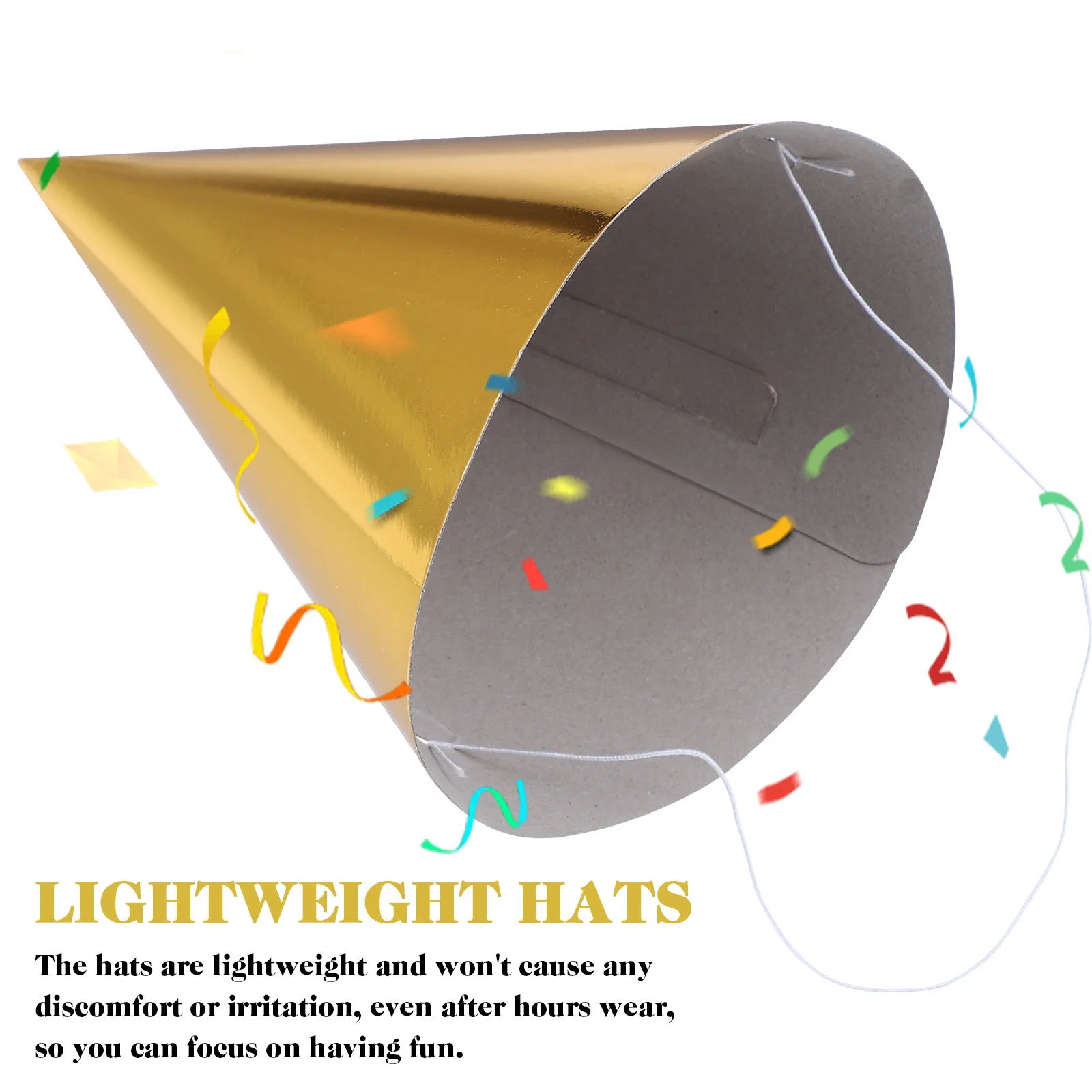 12pcs Party Hats Colorful Birthday Cone Hats Lightweight Festive Headwear For Birthday Wedding Graduation Carnival Decorations
12pcs Party Hats Colorful Birthday Cone Hats Lightweight Festive Headwear For Birthday Wedding Graduation Carnival Decorations