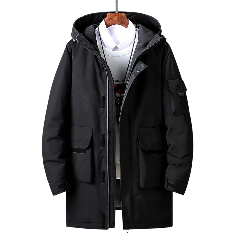 Down Jackets Men Winter Fashion Thick Warm Long Parkas Casual Fur Collar White Duck Down Coats Windproof Hooded Jackets Overcoat
Down Jackets Men Winter Fashion Thick Warm Long Parkas Casual Fur Collar White Duck Down Coats Windproof Hooded Jackets Overcoat