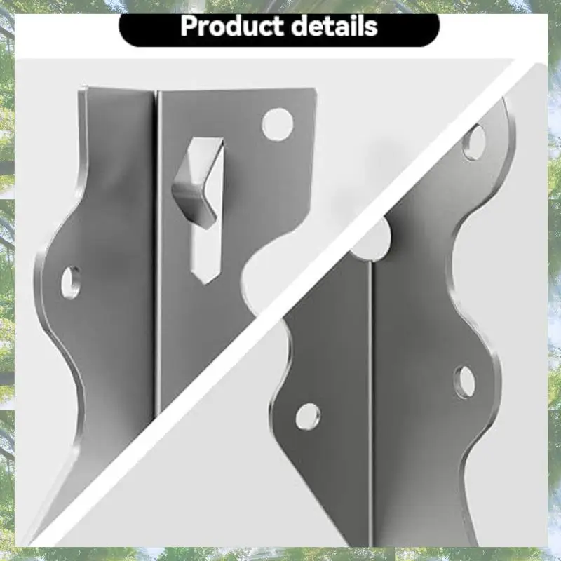 Premium-10Pcs LU24 2X4 Galvanizing Face Strong Tie Brackets For Wood Hurricane Ties Rafter Ties
Premium-10Pcs LU24 2X4 Galvanizing Face Strong Tie Brackets For Wood Hurricane Ties Rafter Ties