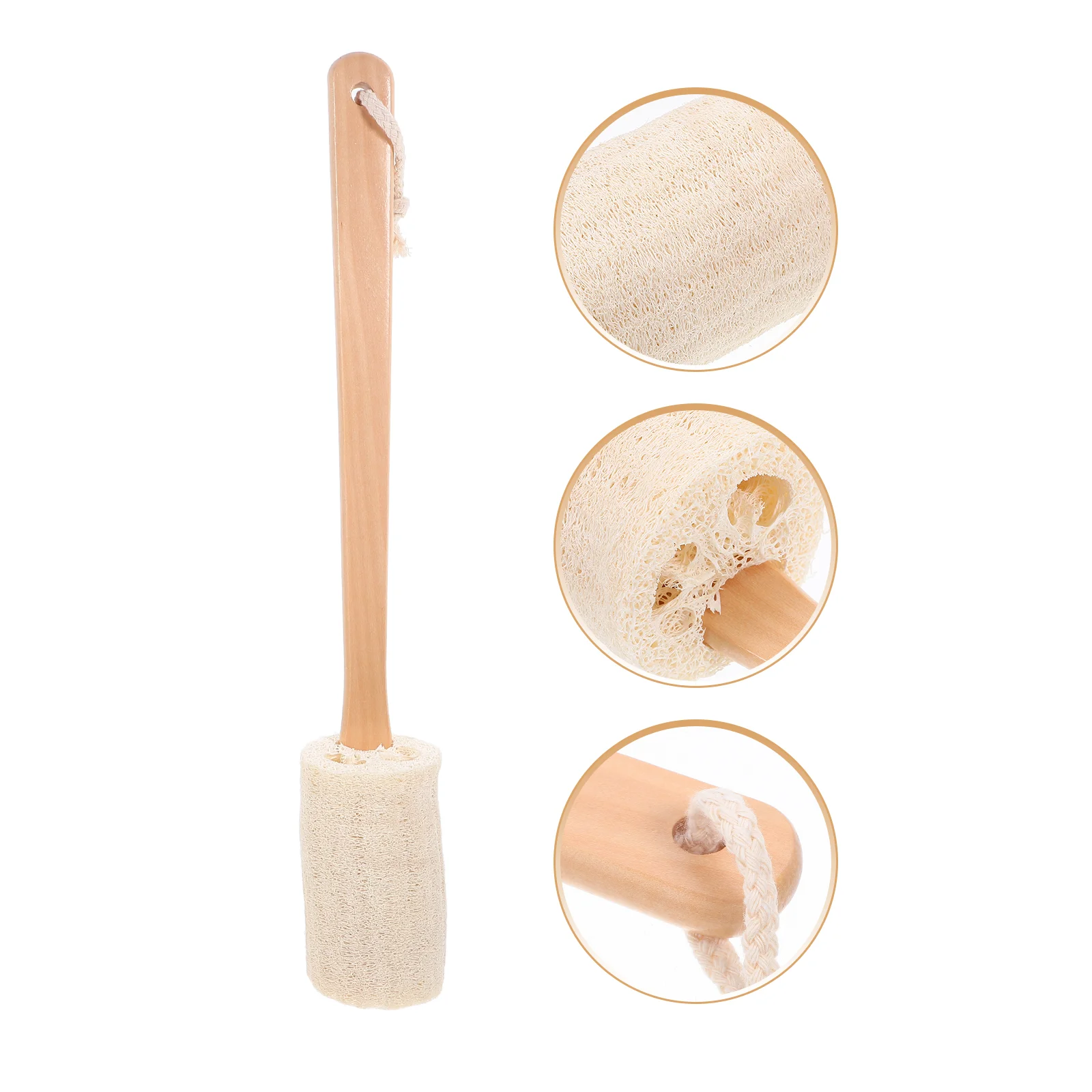 Wooden Handle Loofah Shower Brush Baby Bath Tub Puff Bathroom Home Use Skin Scrubber
Wooden Handle Loofah Shower Brush Baby Bath Tub Puff Bathroom Home Use Skin Scrubber