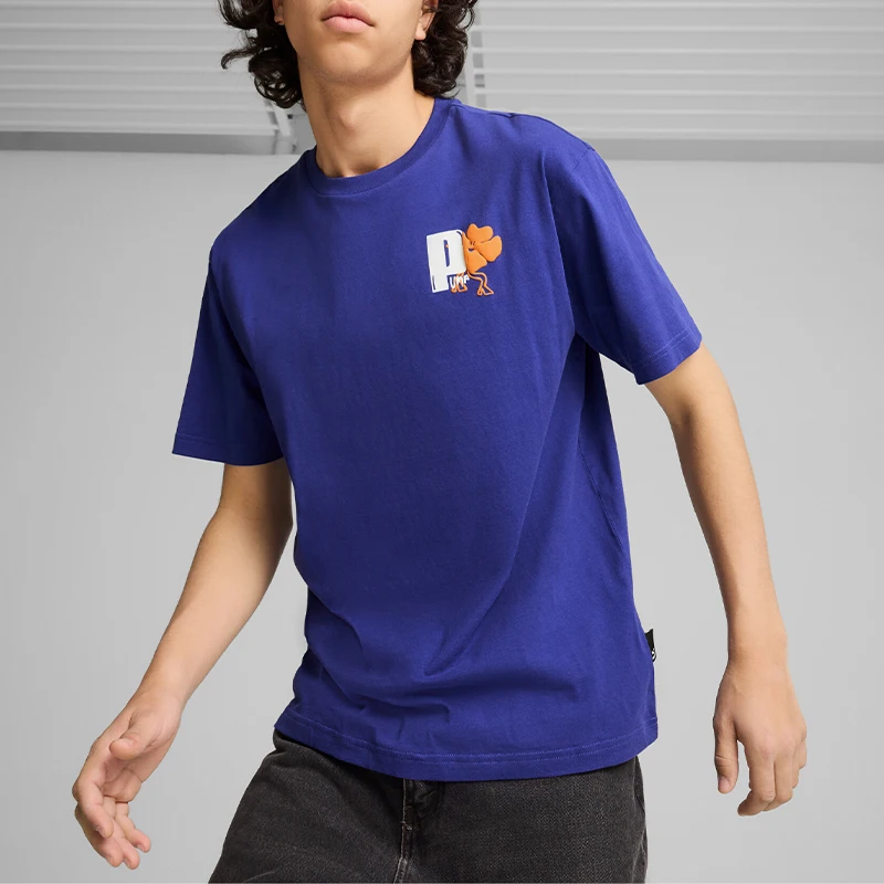 Puma Authentic Autumn New Men's Casual Print Round Neck Breathable Loose Sports Short Sleeve 630333-27
Puma Authentic Autumn New Men's Casual Print Round Neck Breathable Loose Sports Short Sleeve 630333-27