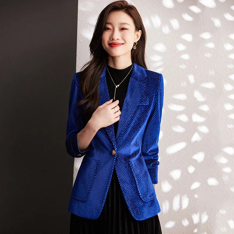 High Quality Fabric Long Sleeve Blazer Coat Women Business Work Wear Jackets OL Styles Tops Blaser Professional Ladies Outwear
High Quality Fabric Long Sleeve Blazer Coat Women Business Work Wear Jackets OL Styles Tops Blaser Professional Ladies Outwear