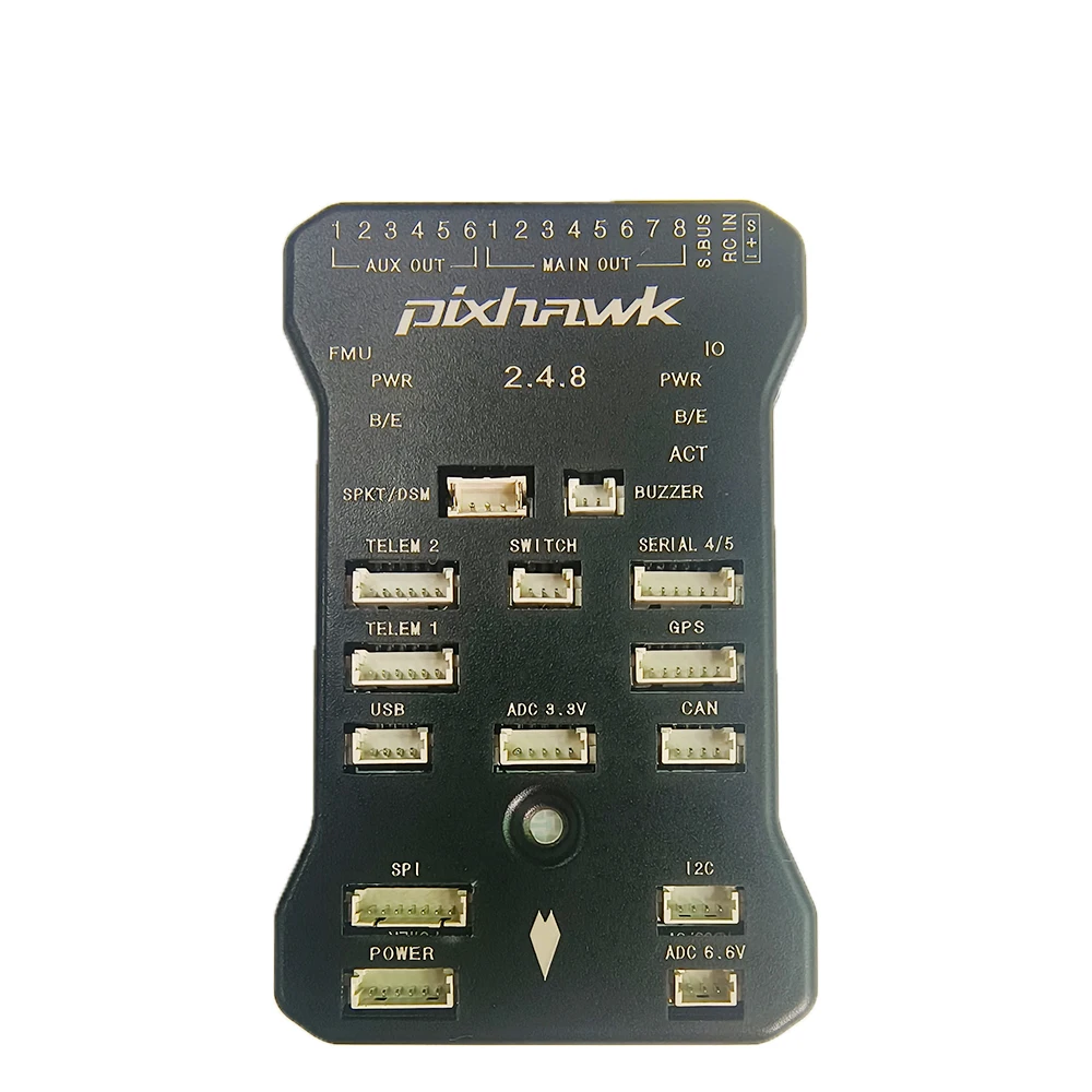 New Pixhawk 2.4.8 PX4 32 Bit Flight Controller Safety Switch and Buzzer 2 in 1 for RC Drone Quadcopter/6-8 Axis Multirotor
New Pixhawk 2.4.8 PX4 32 Bit Flight Controller Safety Switch and Buzzer 2 in 1 for RC Drone Quadcopter/6-8 Axis Multirotor