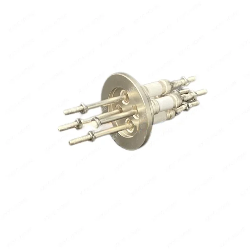 Vacuum Electrode KF Flange Feed-through Connector Flange Power Electrode Ceramic Sealing Assembly
Vacuum Electrode KF Flange Feed-through Connector Flange Power Electrode Ceramic Sealing Assembly