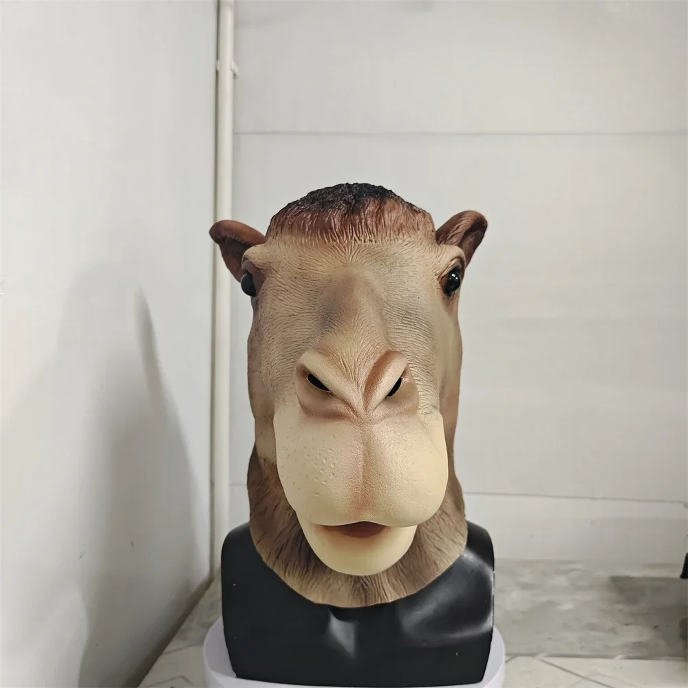 Animal Camel Mask Novelty Costume Props Halloween Costume Party Animal Cosplay Latex Llama Head Cover Realistic Cute Camel Mask
Animal Camel Mask Novelty Costume Props Halloween Costume Party Animal Cosplay Latex Llama Head Cover Realistic Cute Camel Mask